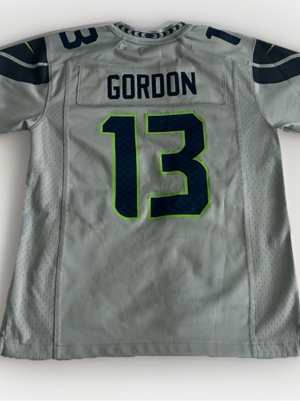 Nike NFL Players Seattle Seahawks 13 Gordon Jersey (Size M 10/12) #144 Preowned - Picture 2 of 8